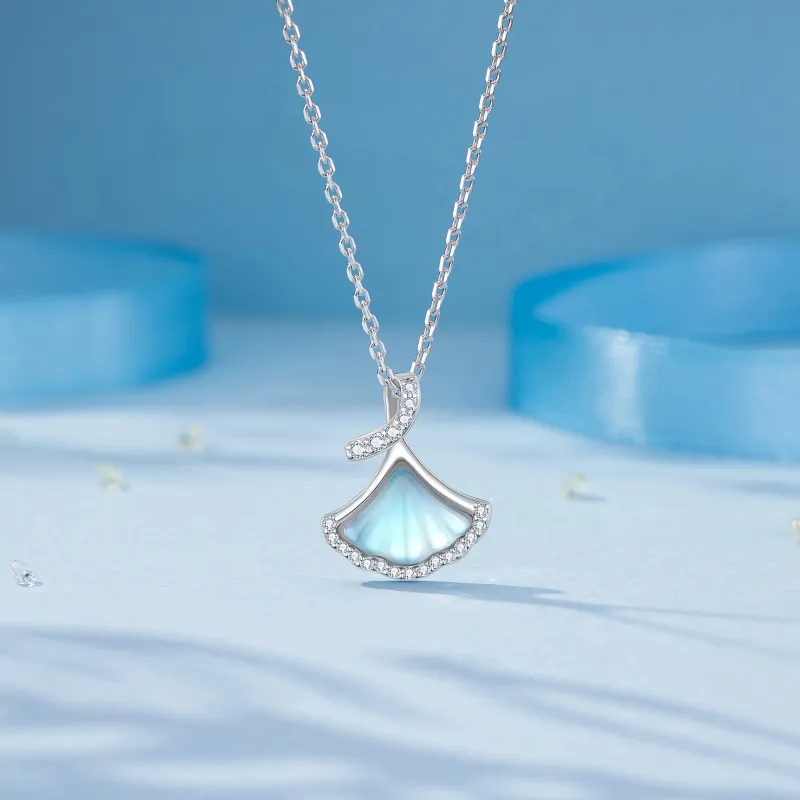 GRACE GIRL S925 Silver Multicolored Gemstone Necklaces Women's-1