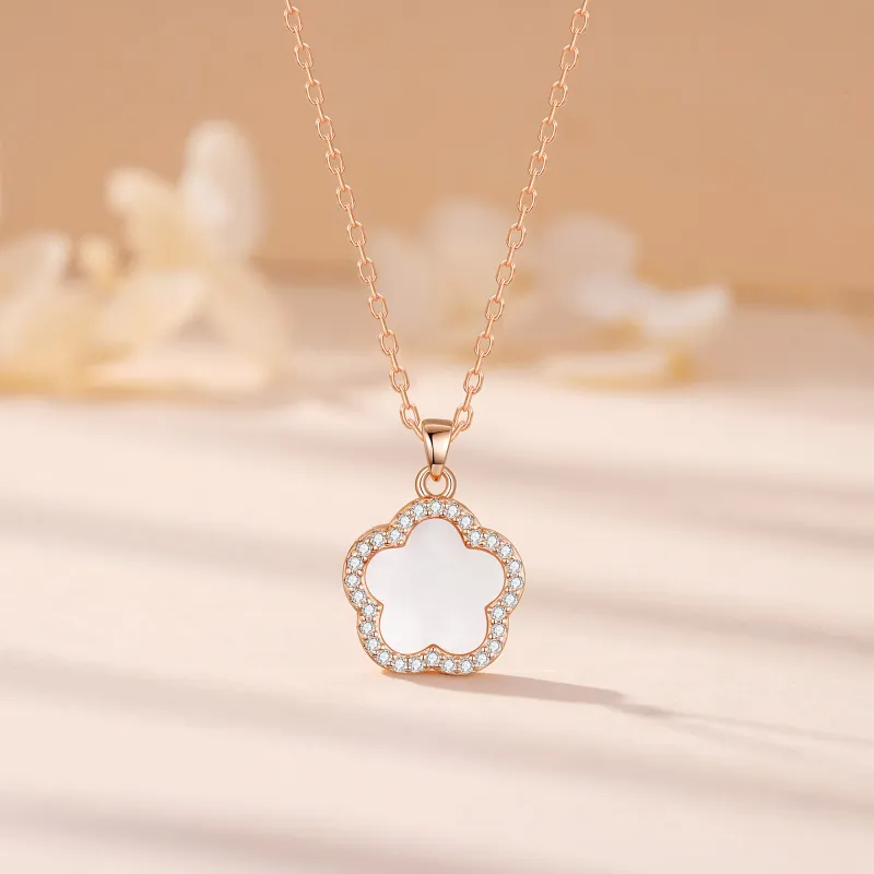 GRACE GIRL 925 Sterling Silver Necklaces Women's-4