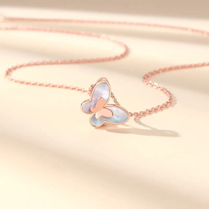 GRACE GIRL 925 Sterling Silver Necklaces Women's-4