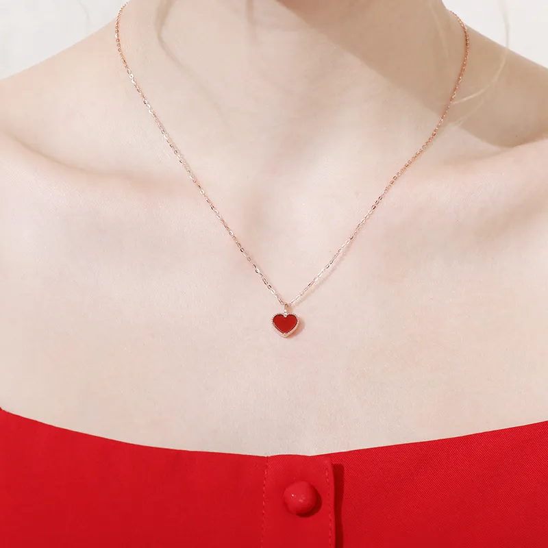GRACE GIRL 18K Gold Necklaces Women's-2