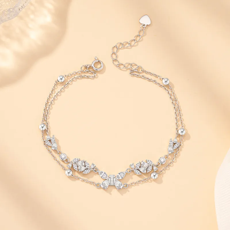 GRACE GIRL S925 Silver Bracelets Women's-1