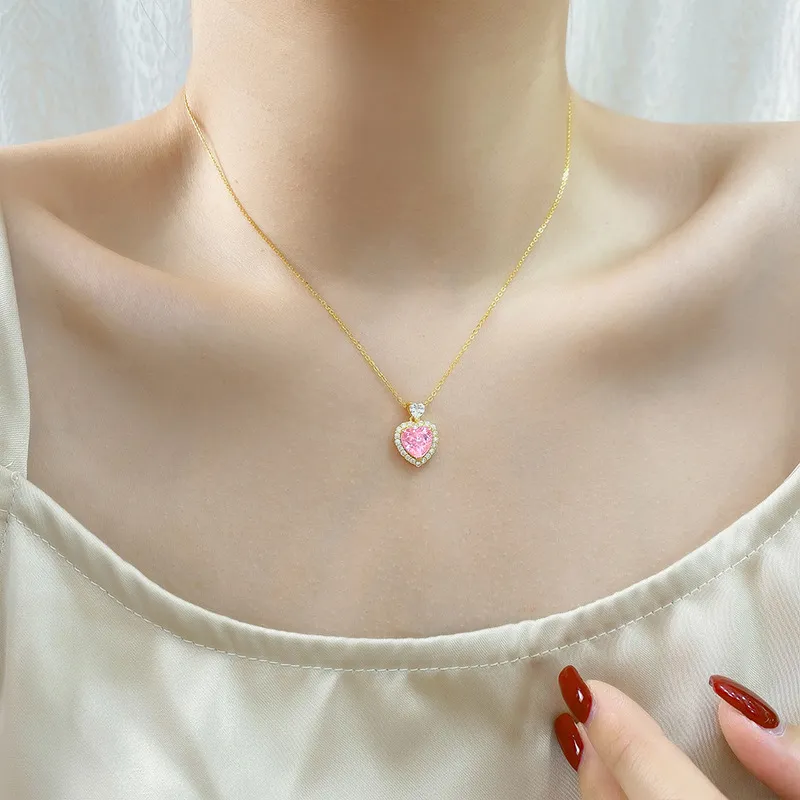 GRACE GIRL 925 Sterling Silver Necklaces Women's-2