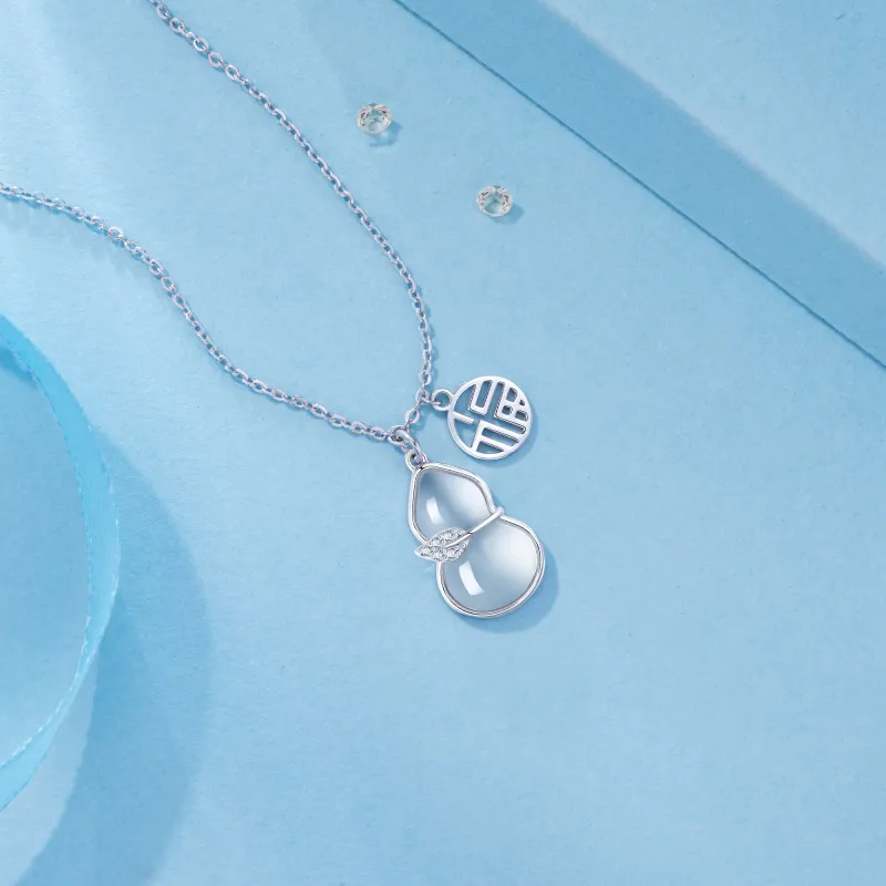 GRACE GIRL Chalcedony Necklaces Women's-2