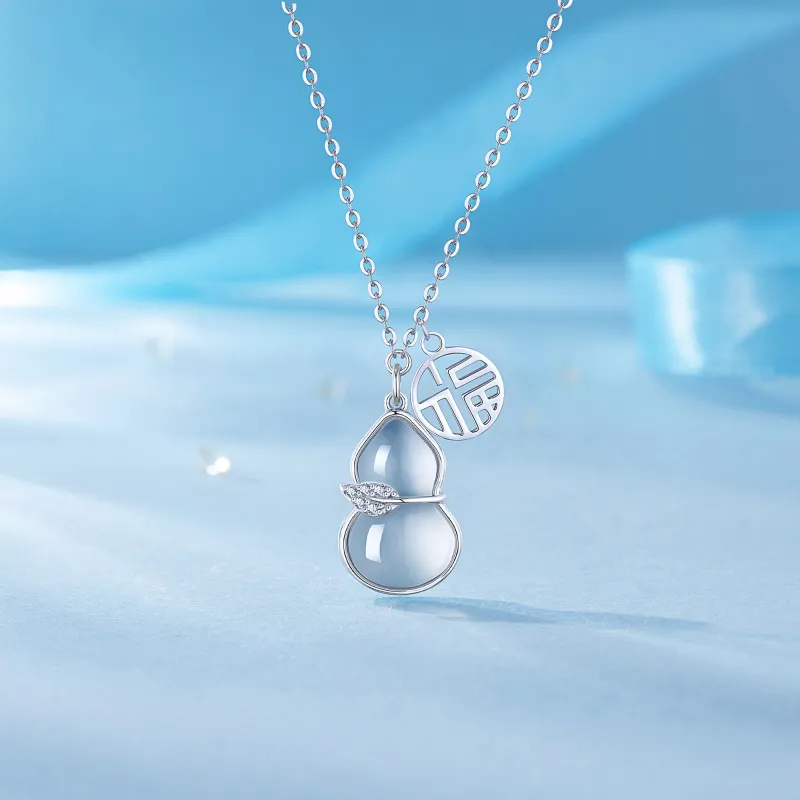 GRACE GIRL Chalcedony Necklaces Women's-3