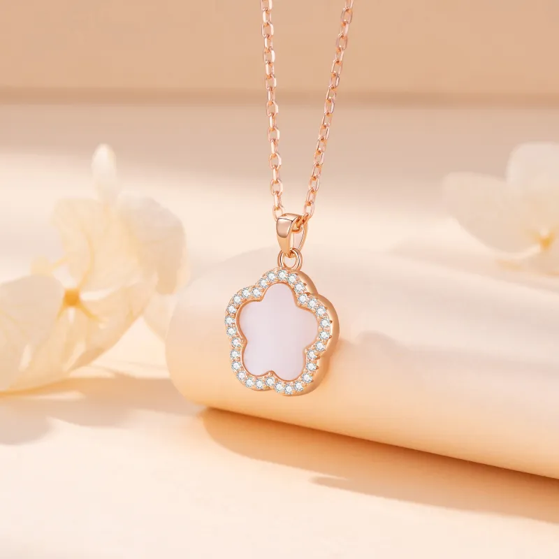 GRACE GIRL 925 Sterling Silver Necklaces Women's-3
