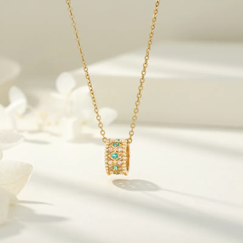 GRACE GIRL 18K Gold Necklaces Women's-1