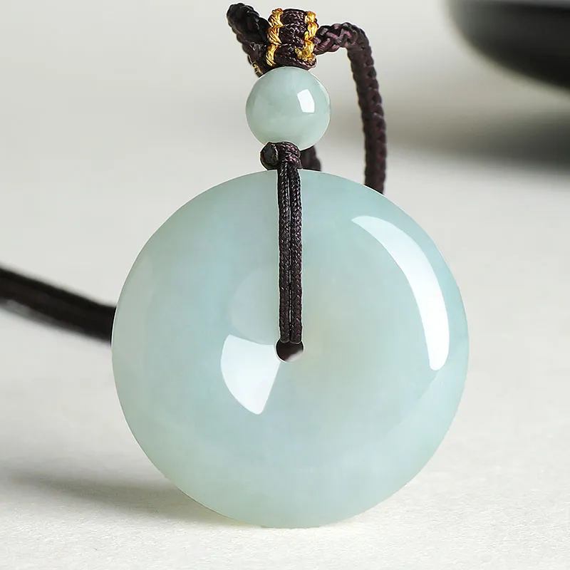 With The Heart Of The Jade Bean Type Jadeite Unisex-1