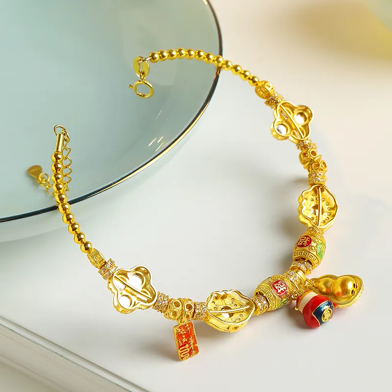 With The Heart Of The Jade Ice Glutinous Bracelets Women's-5