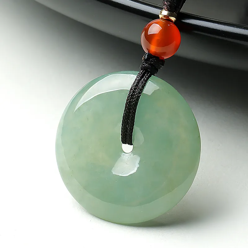 With The Heart Of The Jade Bean Type Jadeite Unisex-15