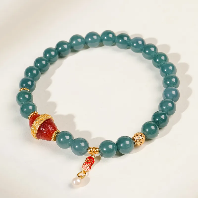 With The Heart Of The Jade Ice Glutinous Bracelets Women's-26