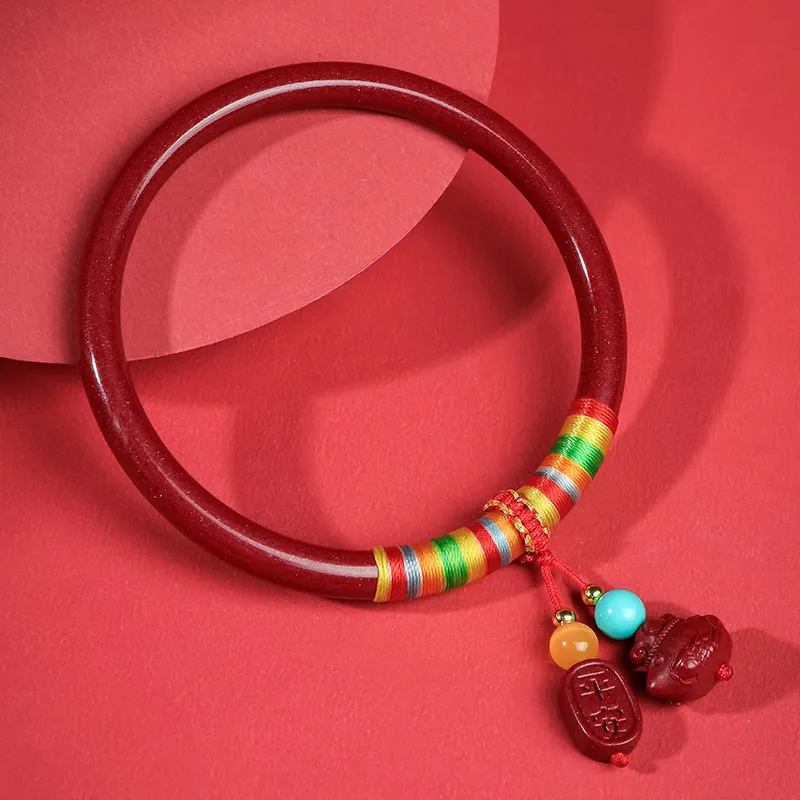 With The Heart Of The Jade Bangles Women's-4