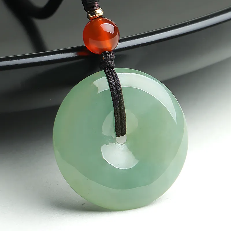 With The Heart Of The Jade Bean Type Jadeite Unisex-13