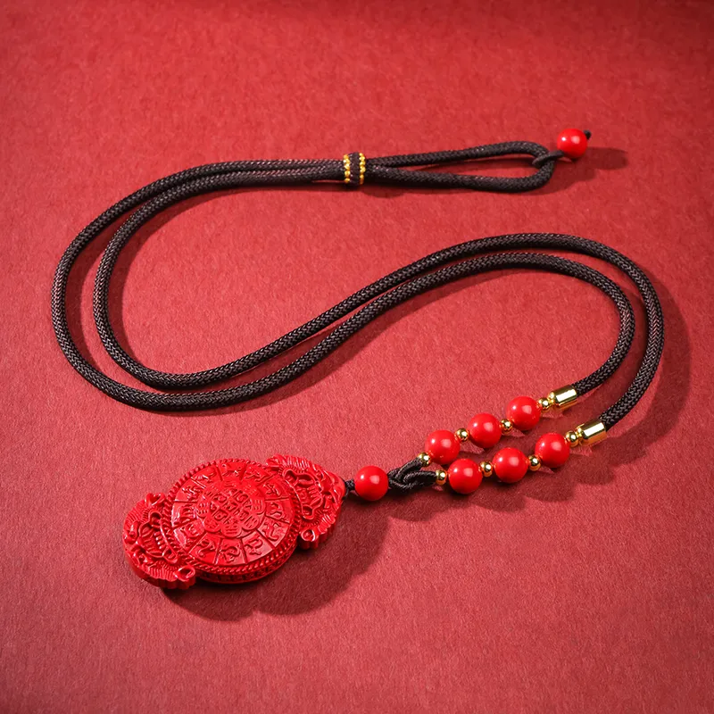 With The Heart Of The Jade Necklaces Unisex-7