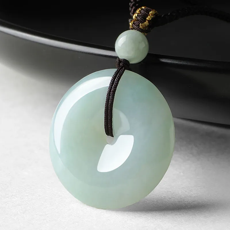 With The Heart Of The Jade Bean Type Jadeite Unisex-5