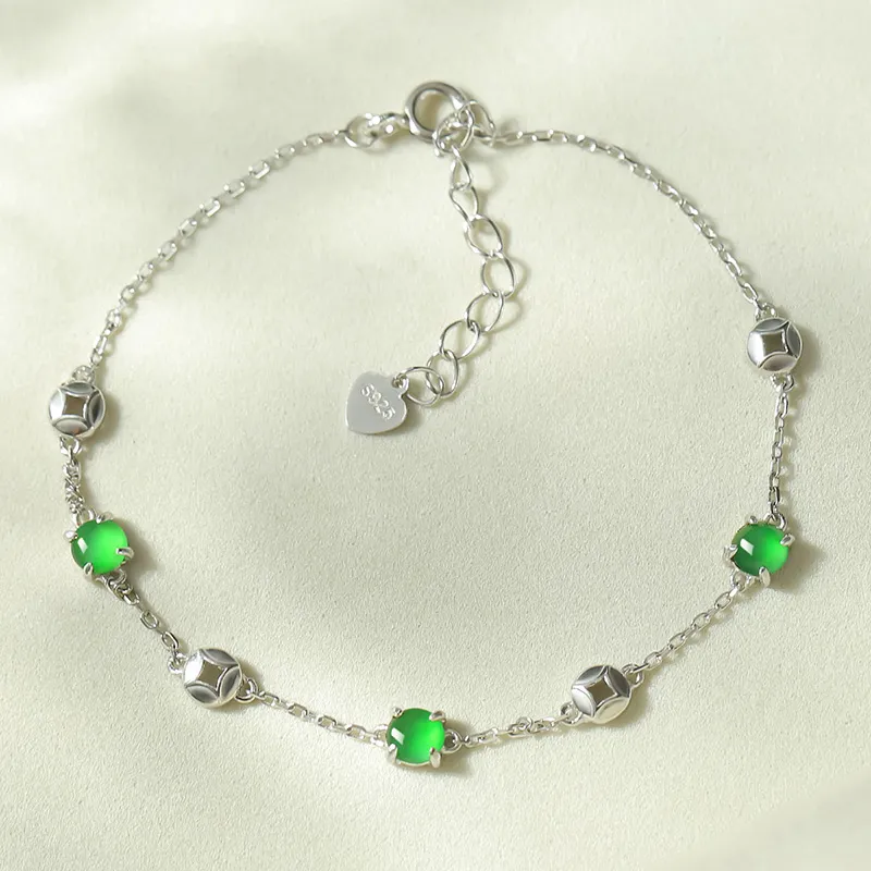 With The Heart Of The Jade Jadeite Bracelets Women's-1