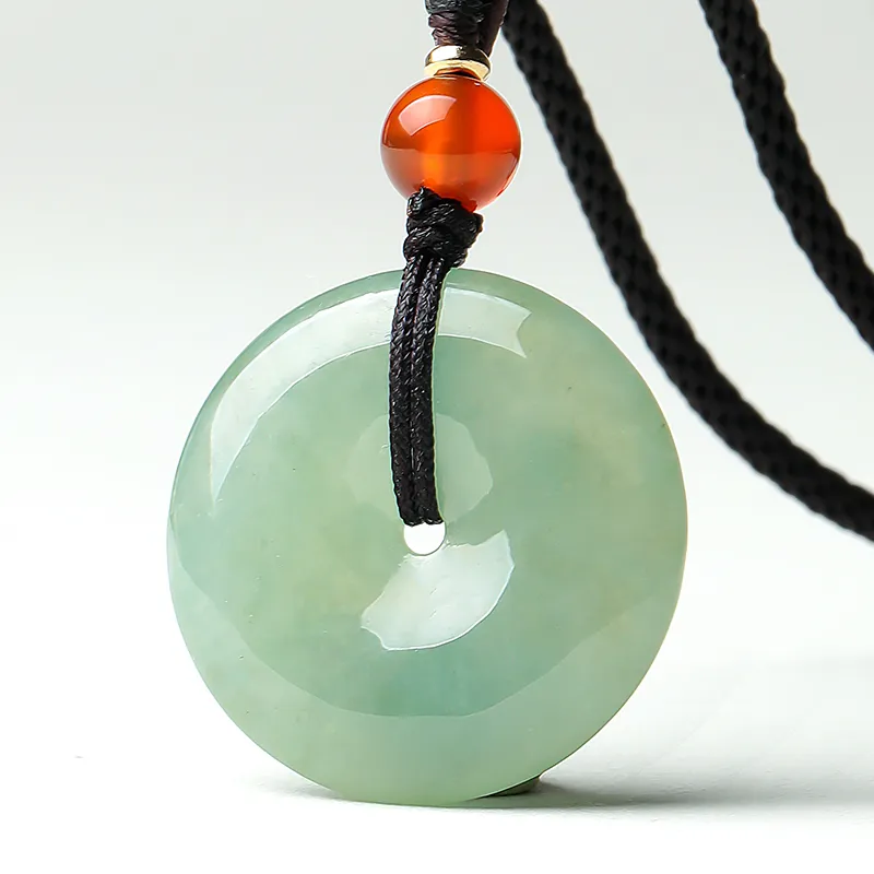 With The Heart Of The Jade Bean Type Jadeite Unisex-11