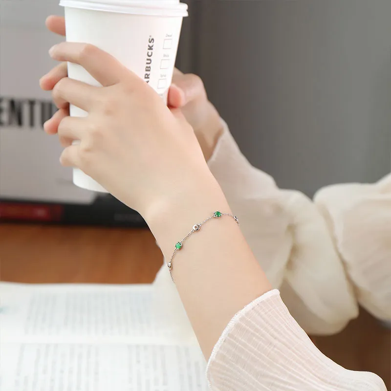 With The Heart Of The Jade Jadeite Bracelets Women's-10