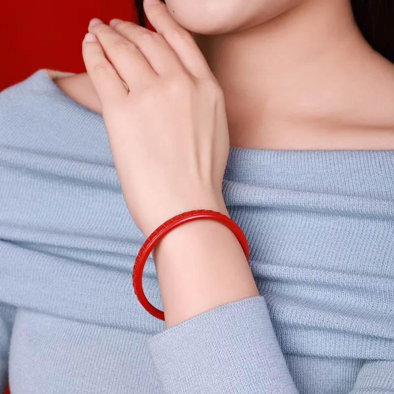 With The Heart Of The Jade Bangles Women's-4