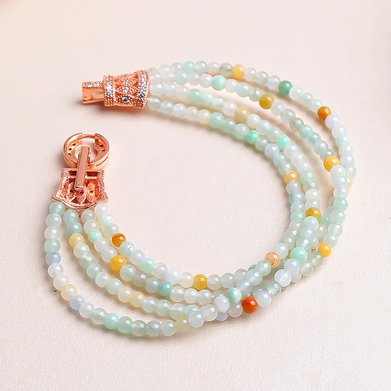 With The Heart Of The Jade Glutinous Jade Bracelets Women's-1