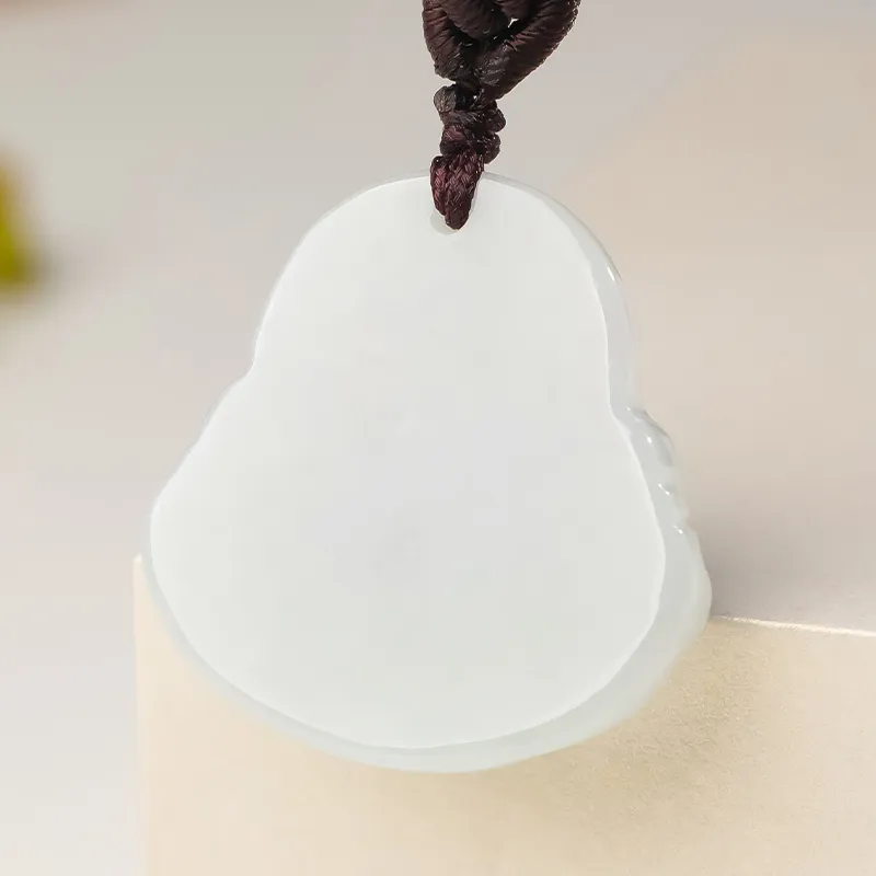 With The Heart Of The Jade Bean Type Jadeite Necklaces Women's-6