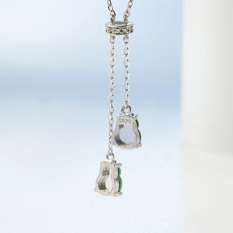 With The Heart Of The Jade Ice Glutinous Jadeite Necklaces Women's-7