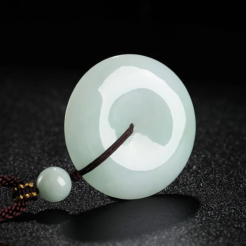 With The Heart Of The Jade Bean Type Jadeite Unisex-23