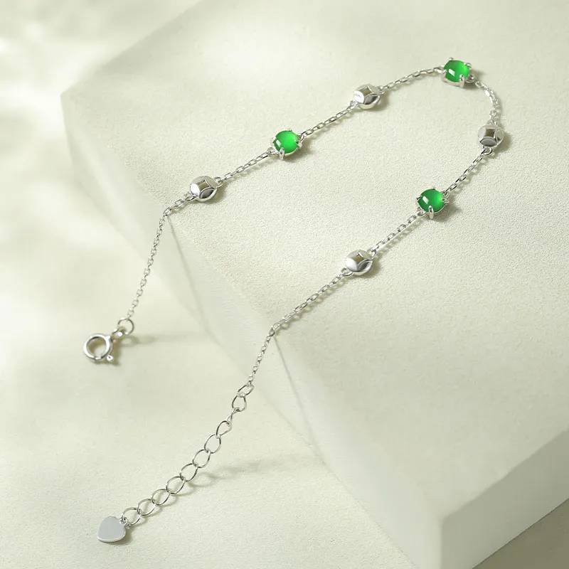 With The Heart Of The Jade Jadeite Bracelets Women's-4