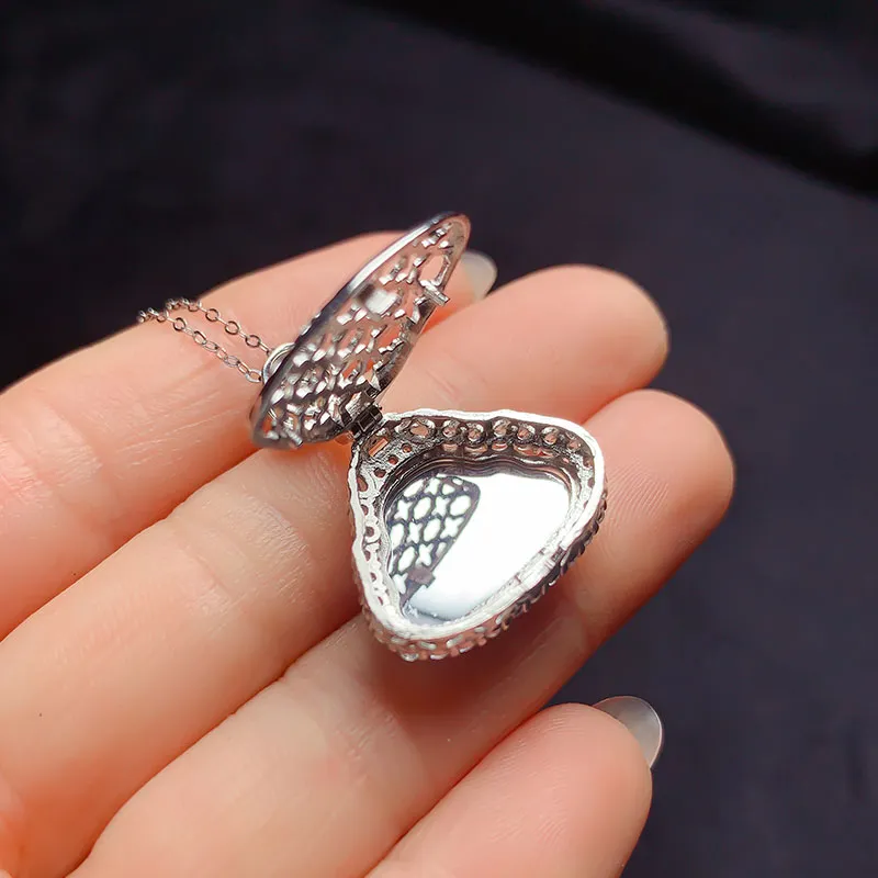 With The Heart Of The Jade Ice Glutinous Jadeite Necklaces Women's-27