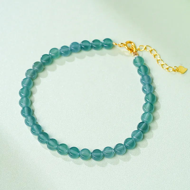 With The Heart Of The Jade Ice Glutinous Bracelets Women's-6