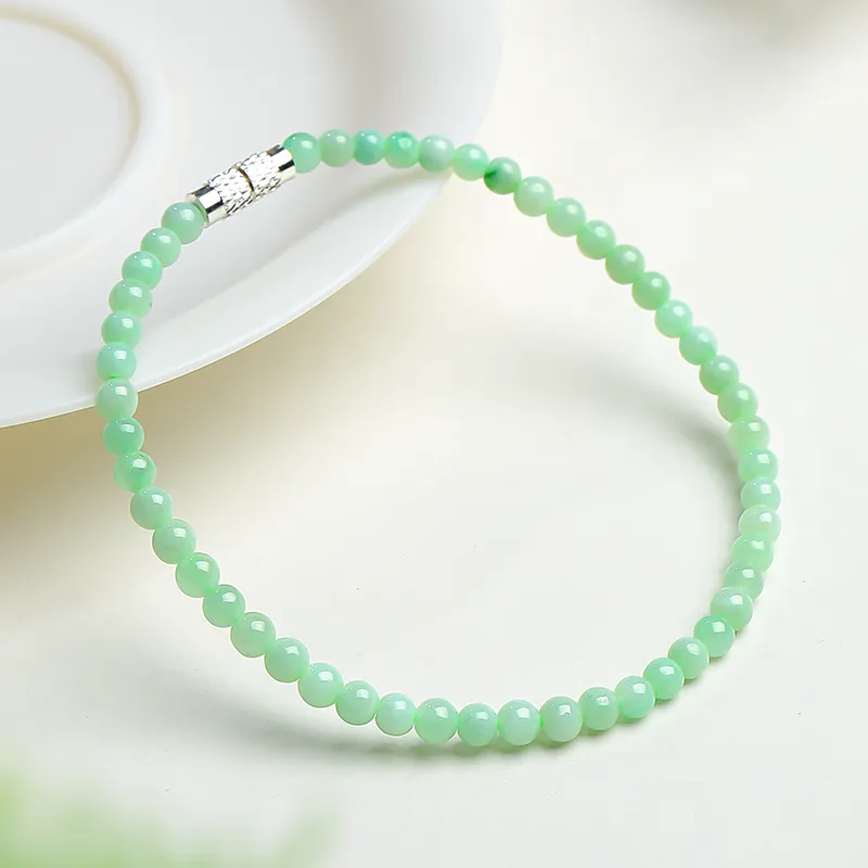 With The Heart Of The Jade Glutinous Jade Bracelets Women's-7