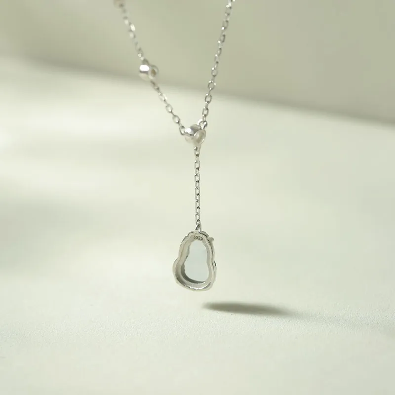 With the heart of the jade Jadeite Necklaces Women's-16