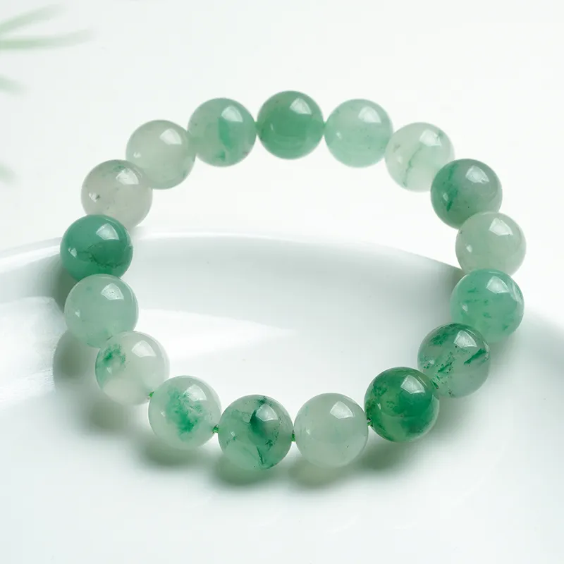 With The Heart Of The Jade African Emerald Bracelets Unisex-5