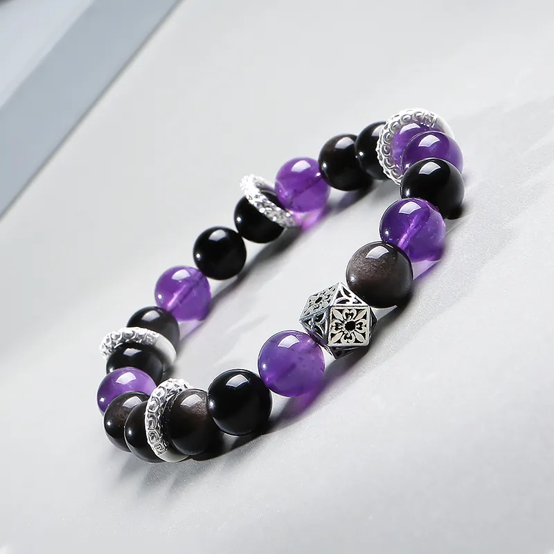 With The Heart Of The Jade Crystal Bracelets Unisex-6