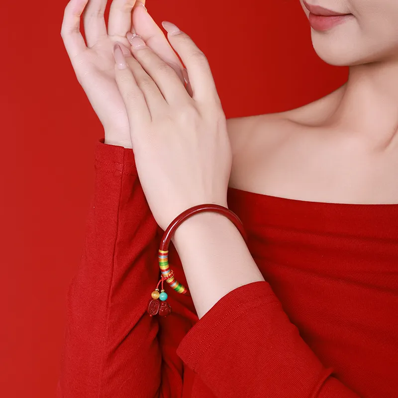 With The Heart Of The Jade Bangles Women's-1