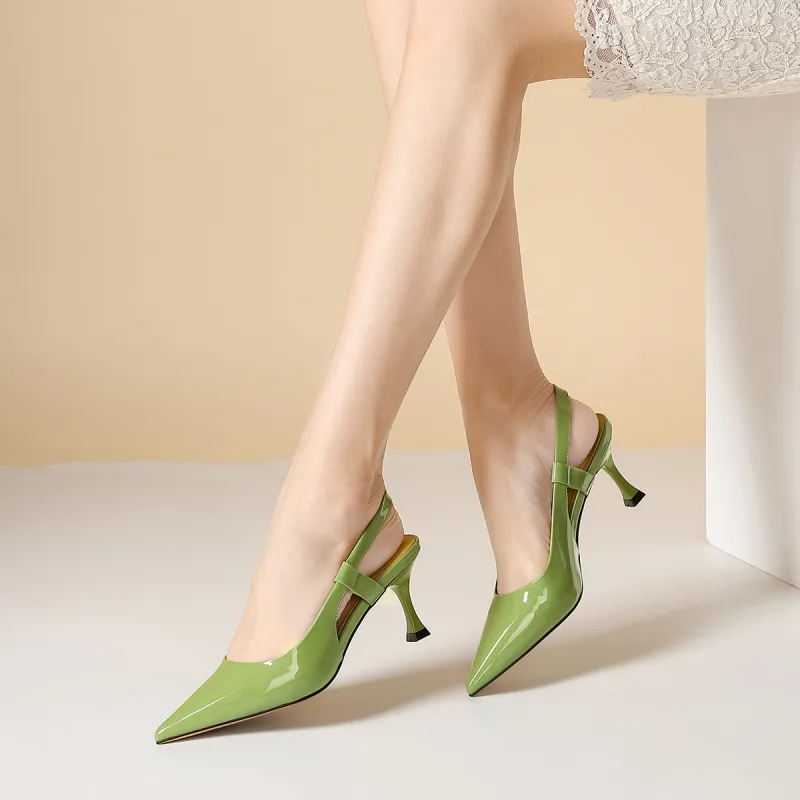VEDULLAR Slim Heel High Heels Women's-16