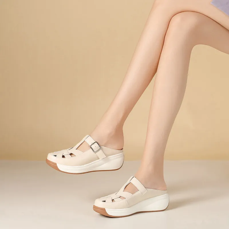 VEDULLAR Wrap toe Slippers Women's-3