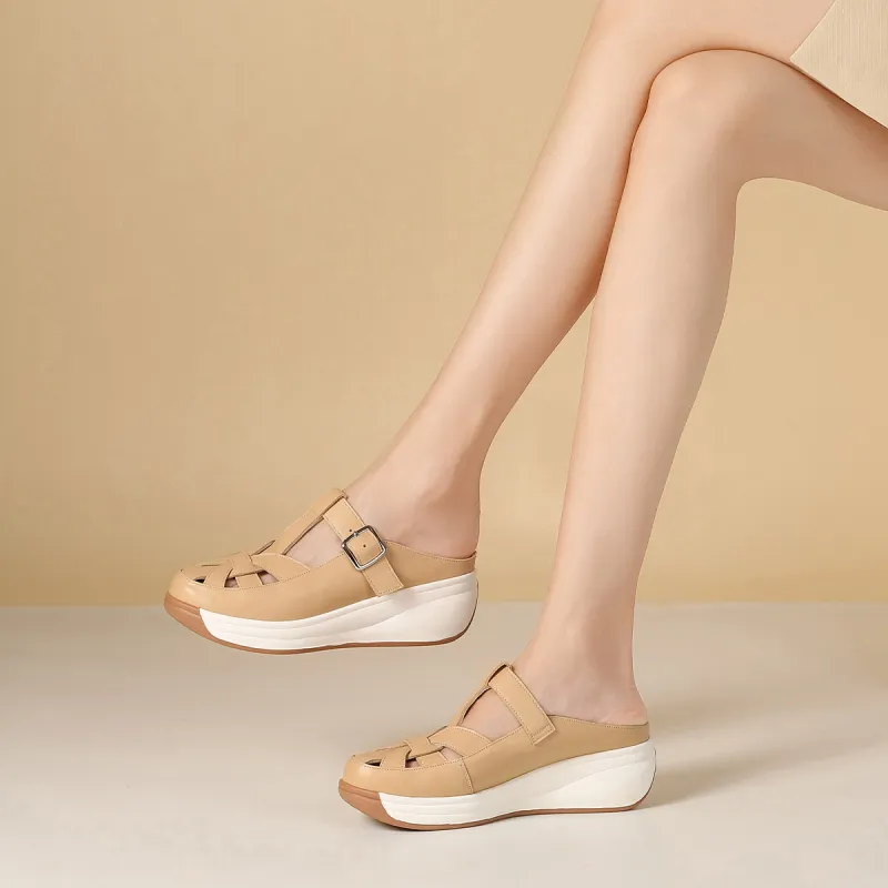 VEDULLAR Wrap toe Slippers Women's-8