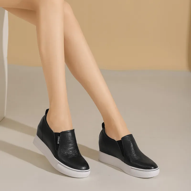 VEDULLAR Loafers Slip on Casual Shoes Women's-8