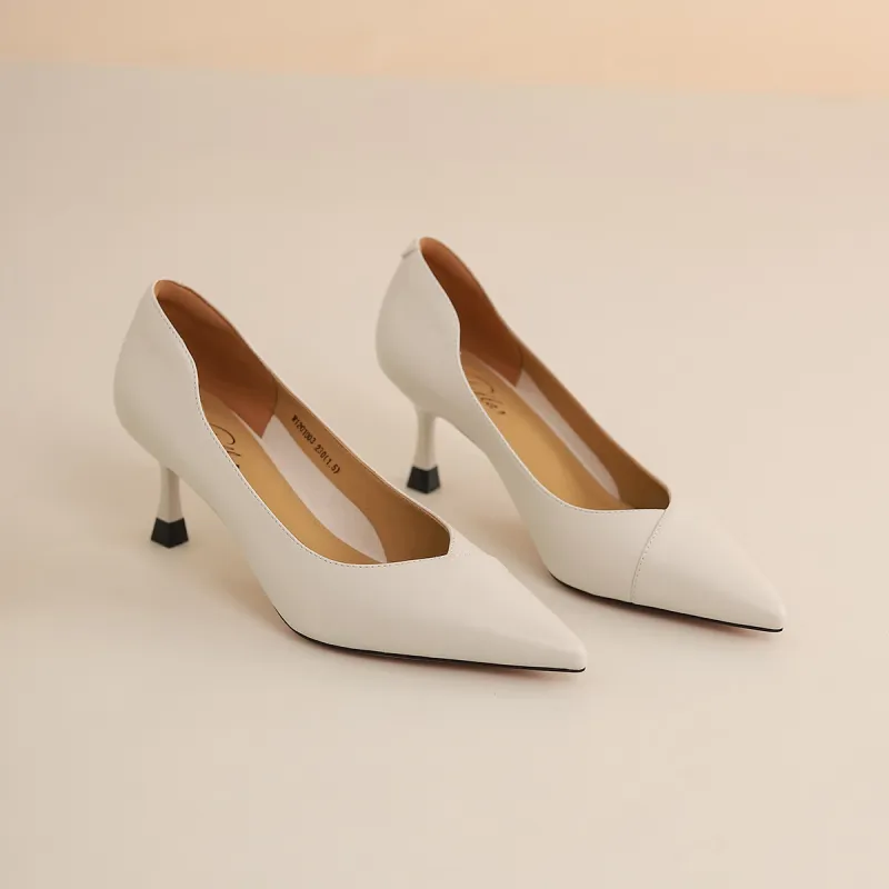 VEDULLAR Slim Heel High Heels 6.5cm Women's-7