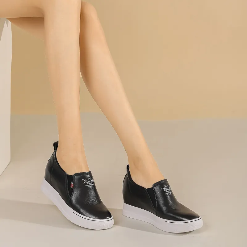 VEDULLAR Wear-Resistant Low-Top Loafers Women's-9