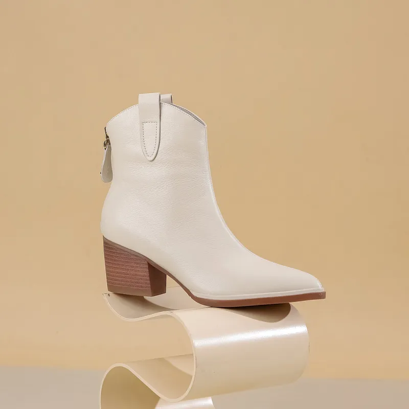 VEDULLAR Ankle Boots 6.2cm Women's Brown-3