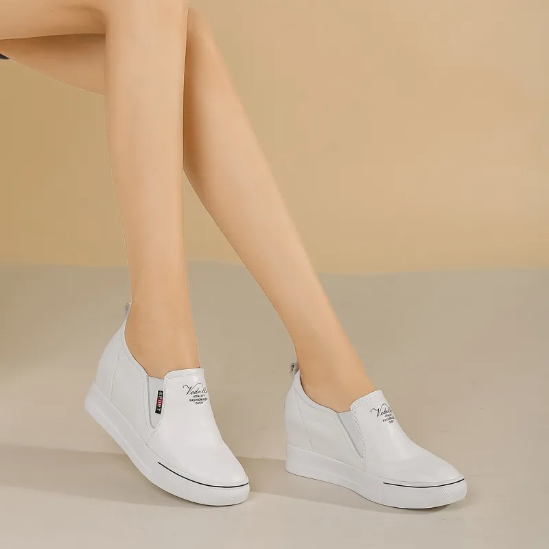 VEDULLAR Wear-Resistant Low-Top Loafers Women's-4