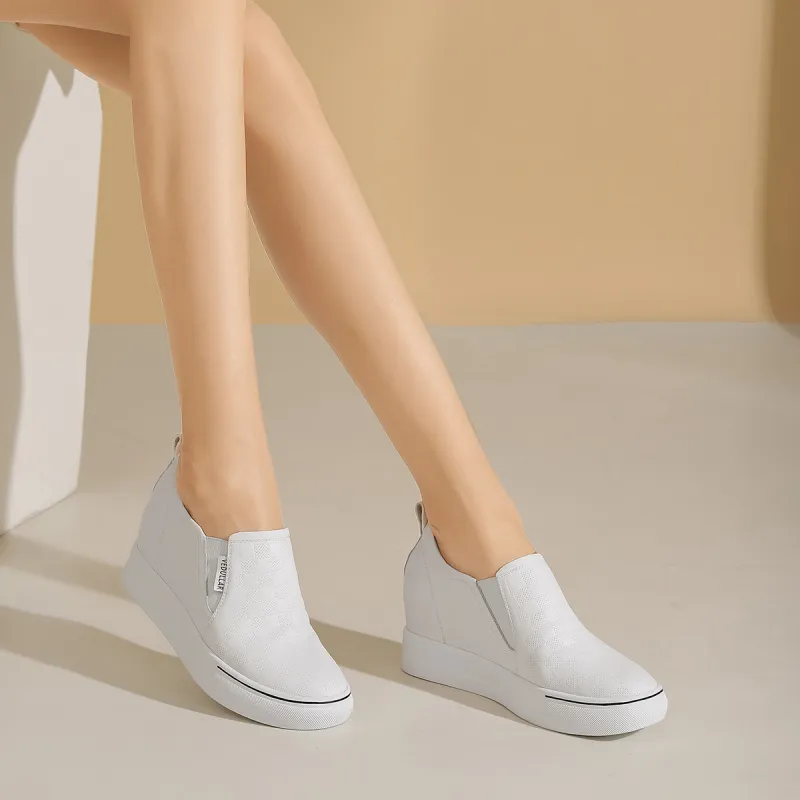 VEDULLAR Loafers Slip on Casual Shoes Women's-4