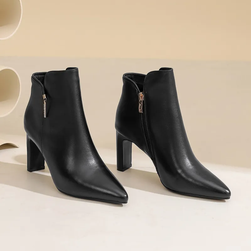 VEDULLAR Ankle Boots Women's Black/Gray-5