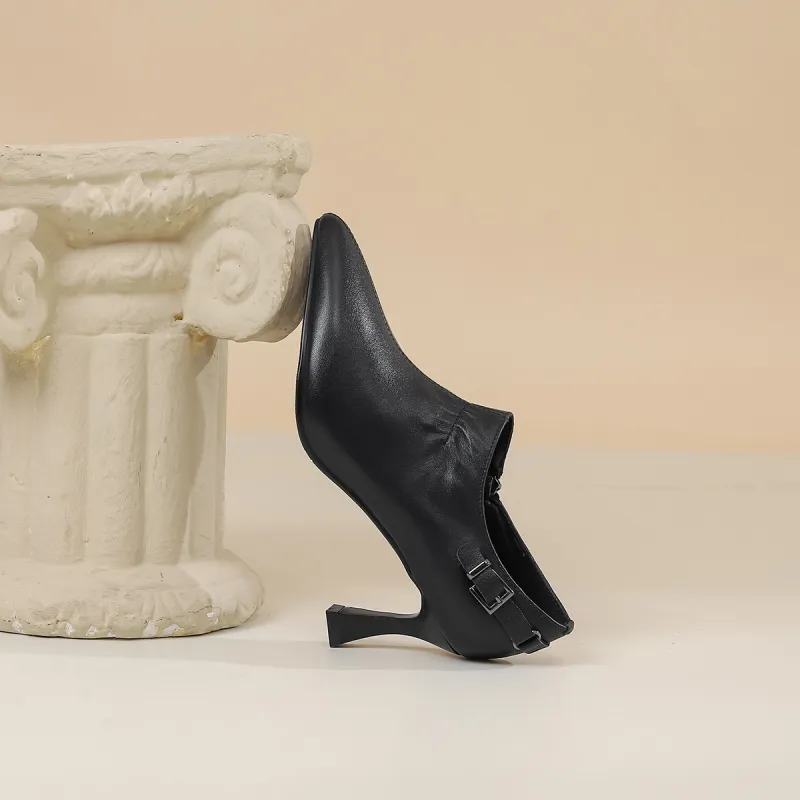 VEDULLAR Slim Heel High Heels 7.2cm Women's-5