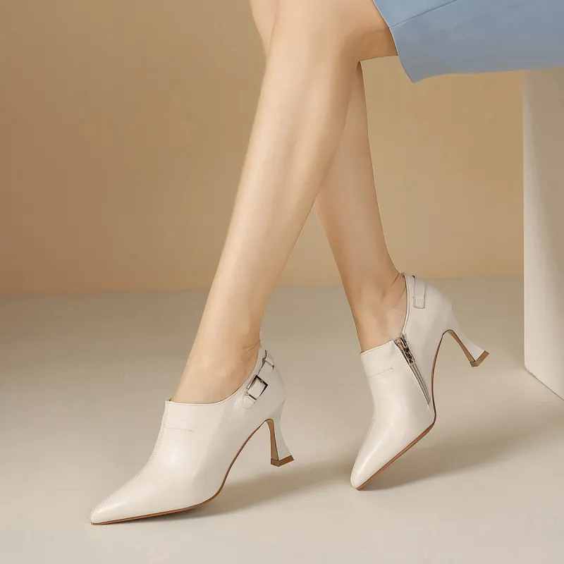 VEDULLAR Slim Heel High Heels 7.2cm Women's-10