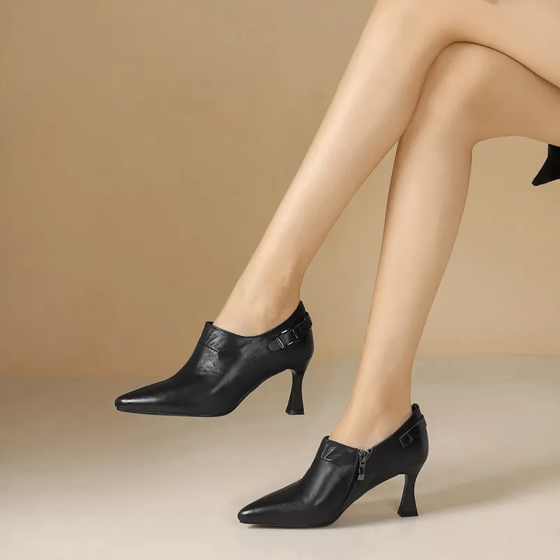 VEDULLAR Slim Heel High Heels 7.2cm Women's-3