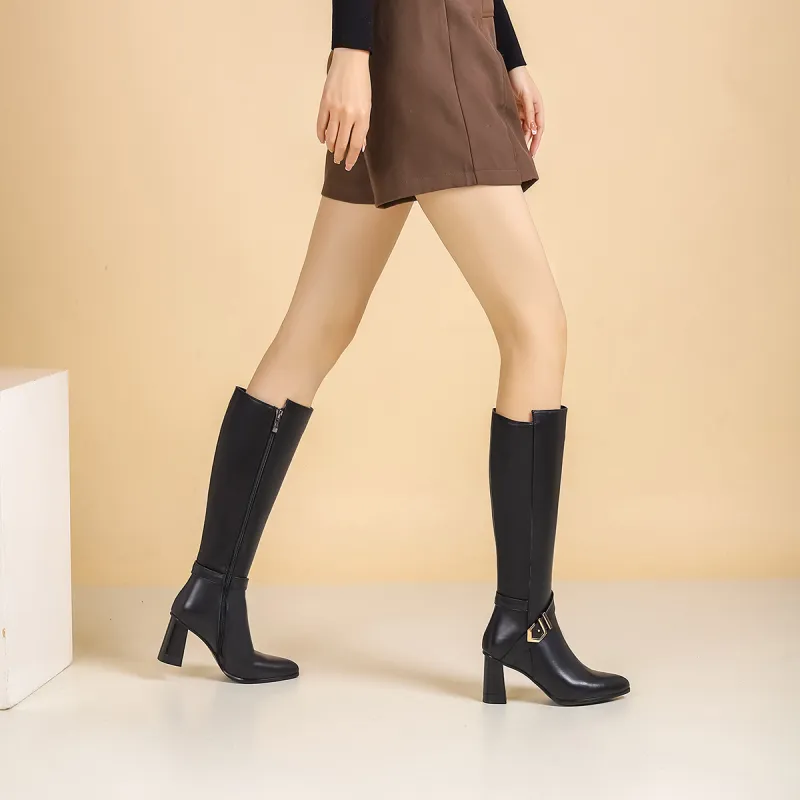 VEDULLAR Knee high Boots 7cm Women's-4