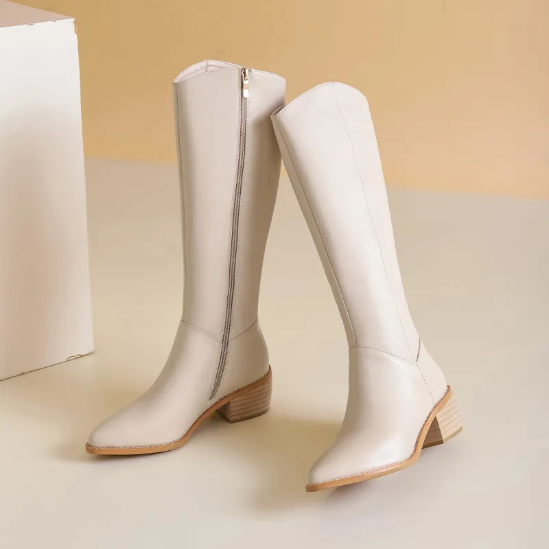 VEDULLAR Knee high Boots 8cm Women's-11