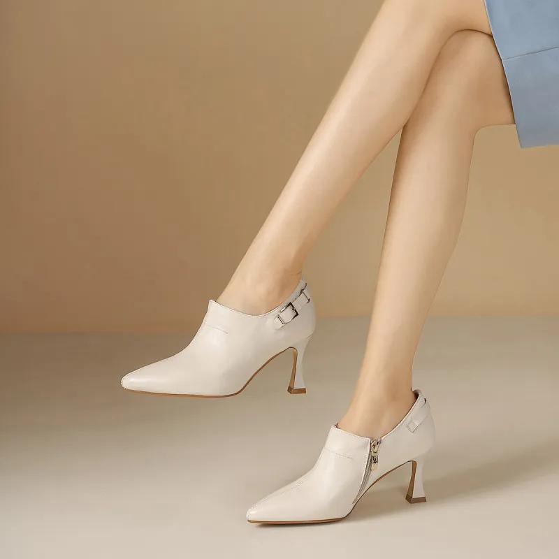 VEDULLAR Slim Heel High Heels 7.2cm Women's-9